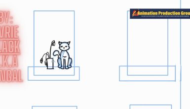 Falling Brick Animation – Avrie Black aka FANGAL